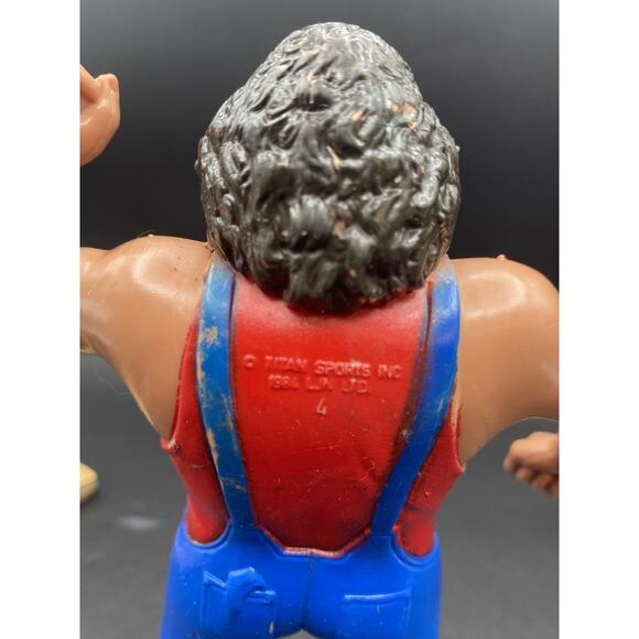 HILLBILLY JIM FIGURE WWE LJN WWF WRESTLING SUPERSTARS SERIES - Picture 3 of 10
